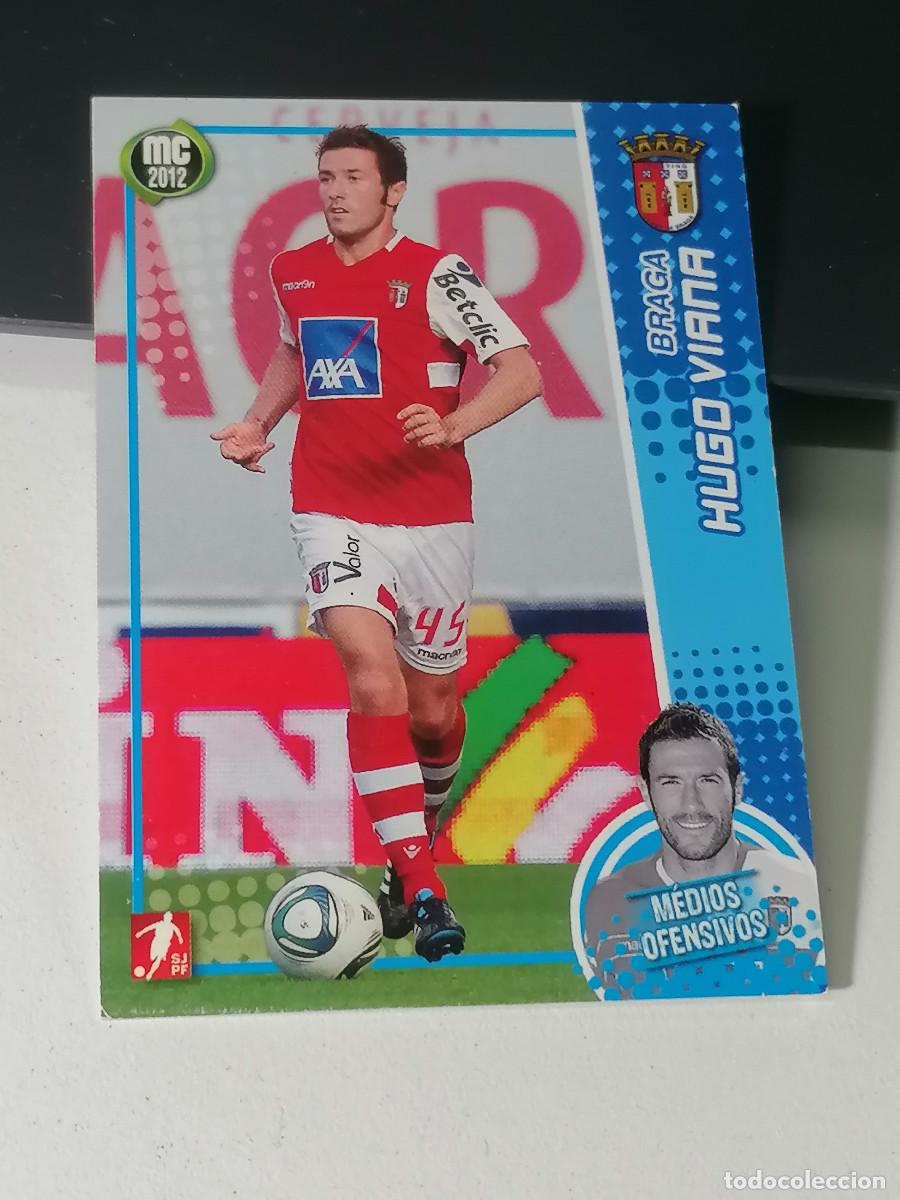 Cromos de f&uacute;tbol: 79 HUGO VIANA BRAGA SCB MIRA FOTO MC MEGACRAQUES 2012 PANINI MEGA CRAQUES SJPF