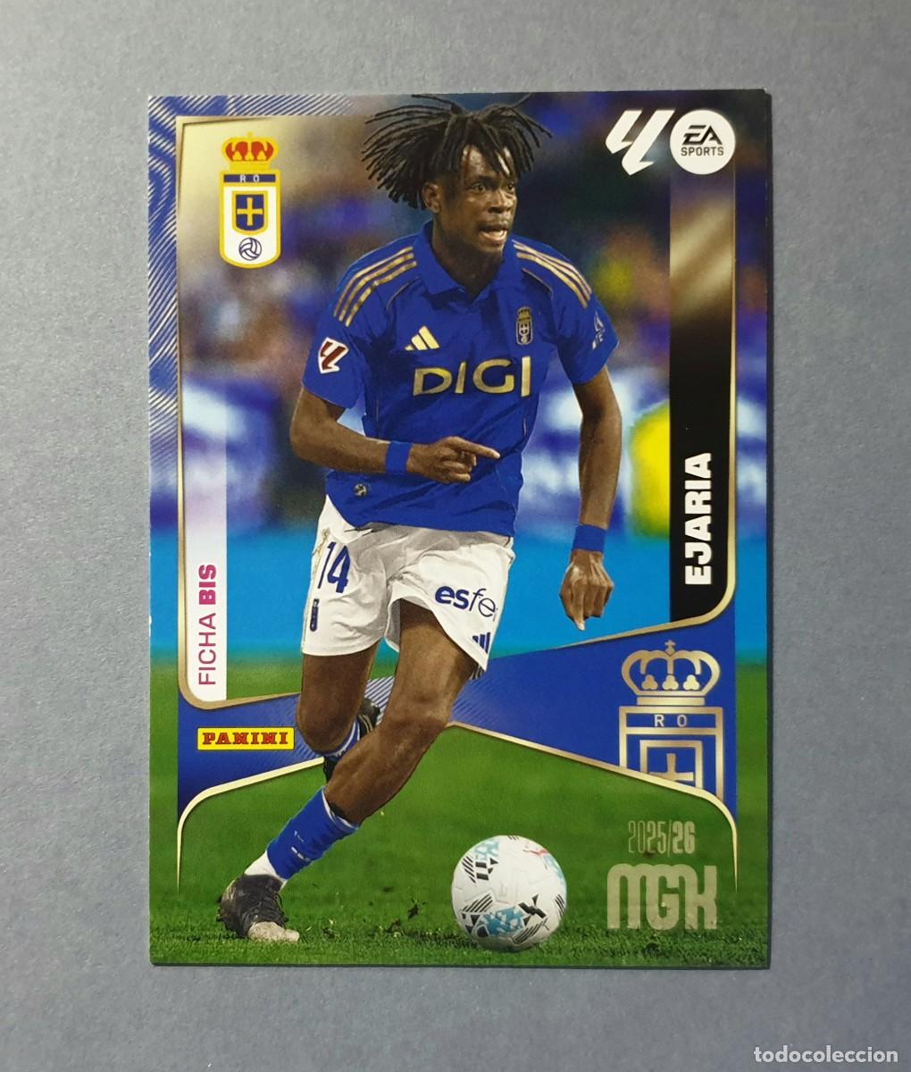 Figurine di Calcio: 284 BIS EJARIA - OVIEDO - MEGACRACKS 2025-26 - MGK 25/26 (NUEVO)