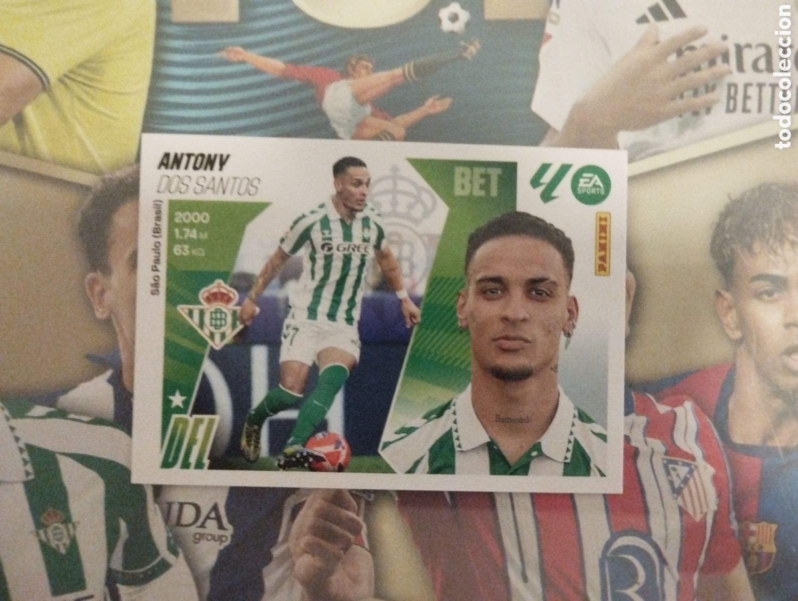 Fu&szlig;ball-Sticker: LIGA ESTE 2025 2026 25 26 - PANINI - N&ordm; 17 ANTHONY REAL BETIS BALOMPI&Eacute;