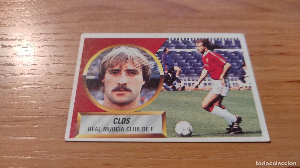 Cromos de f&uacute;tbol: LIGA 1988 1989 88 89 EDICIONES ESTE ULTIMOS FICHAJES N 31 CLOS MURCIA SIN PEGAR