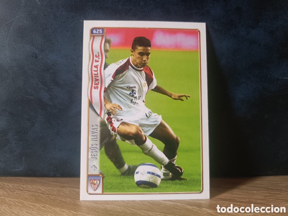 Fu&szlig;ball-Sticker: Jes&uacute;s Navas Rookie Mundicromo 2005 N&uacute;mero 625