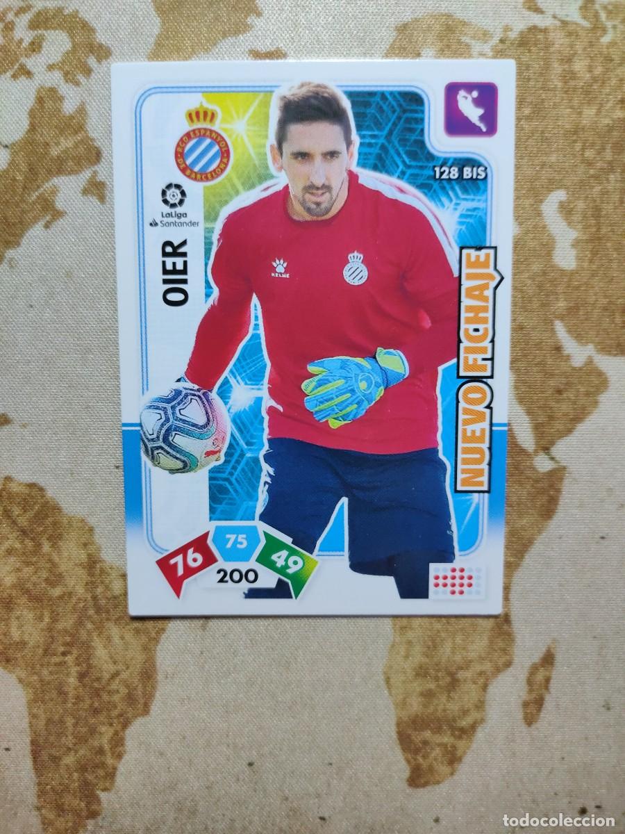 Fu&szlig;ball-Sticker: Adrenalyn Espanyol 128 Bis OIER 2019-20
