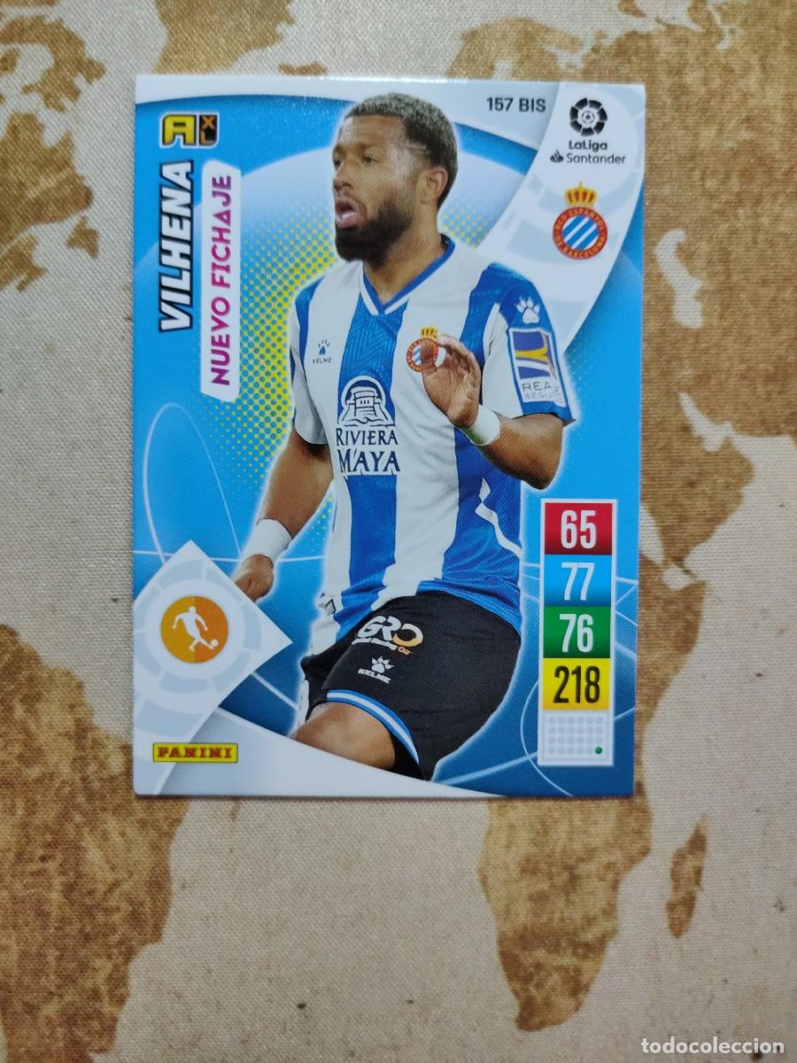 Fu&szlig;ball-Sticker: Adrenalyn Espanyol 157 Bis VILHENA 2021-22