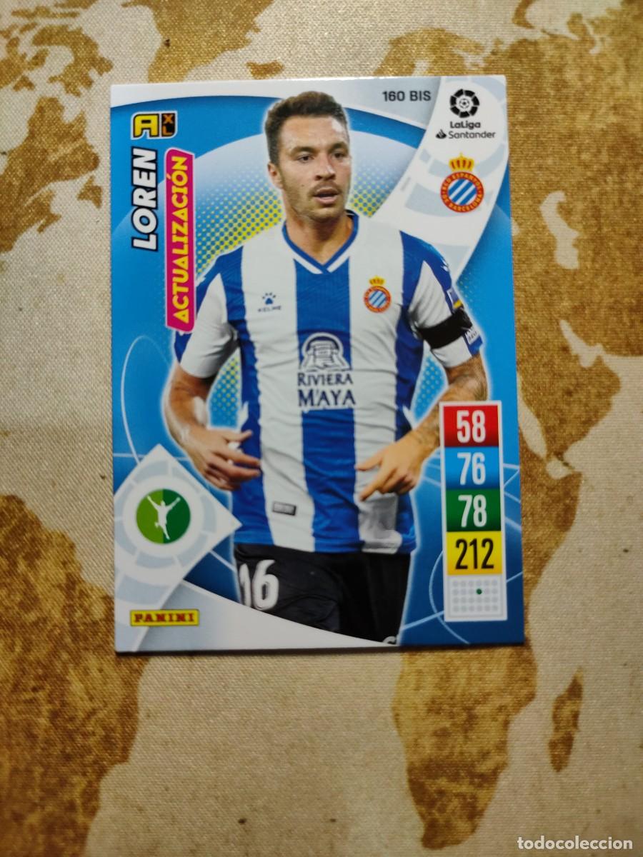 Cromos de F&uacute;tbol: Adrenalyn Espanyol 160 bis LOREN 2021-22
