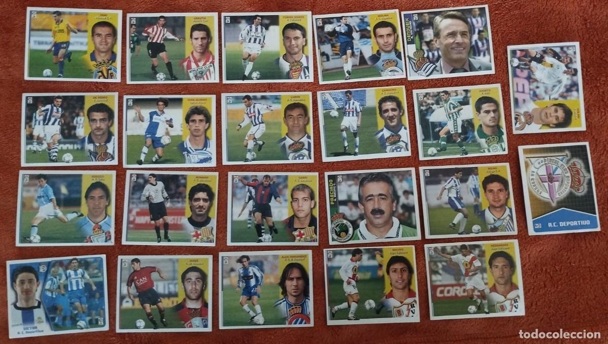 Cromos de f&uacute;tbol: LOTE: 20 CROMOS DE LA LIGA DE FUTBOL 2002/2003 Y 2 DE 2005/2006 DE COLECCIONES ESTE, LFP, A&Ntilde;O 2002
