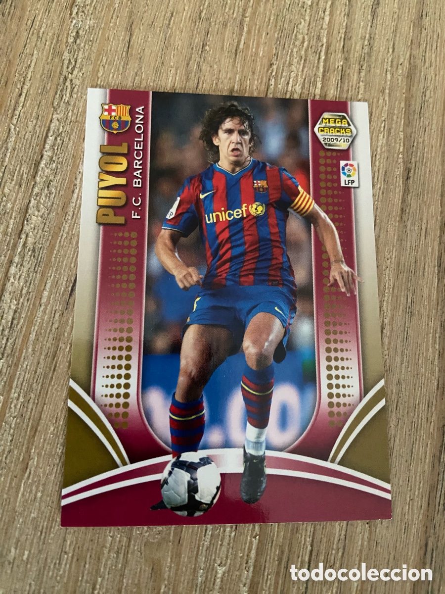 Cromos de F&uacute;tbol: 59 Puyol FC BARCELONA MEGACRACKS 2009 2010 PANINI 09-10 09 10