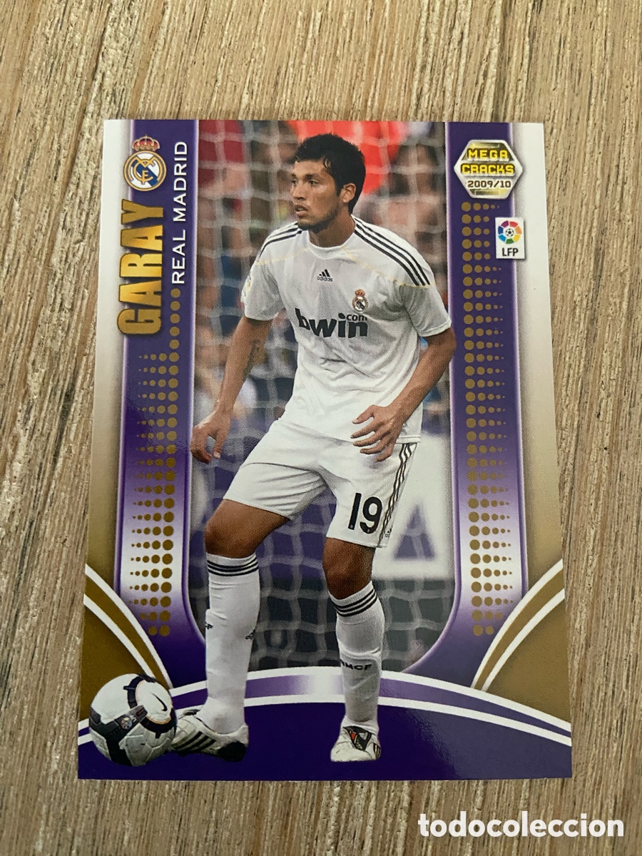 Fu&szlig;ball-Sticker: 132 Garay REAL MADRID MEGACRACKS 2009 2010 PANINI 09-10 09 10