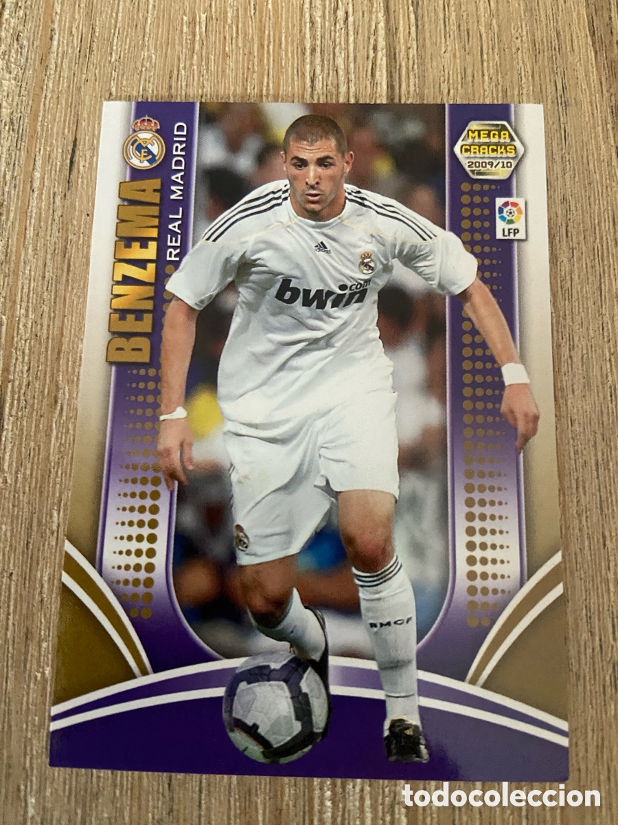 Cromos de F&uacute;tbol: 143 Benzema REAL MADRID MEGACRACKS 2009 2010 PANINI 09-10 09 10