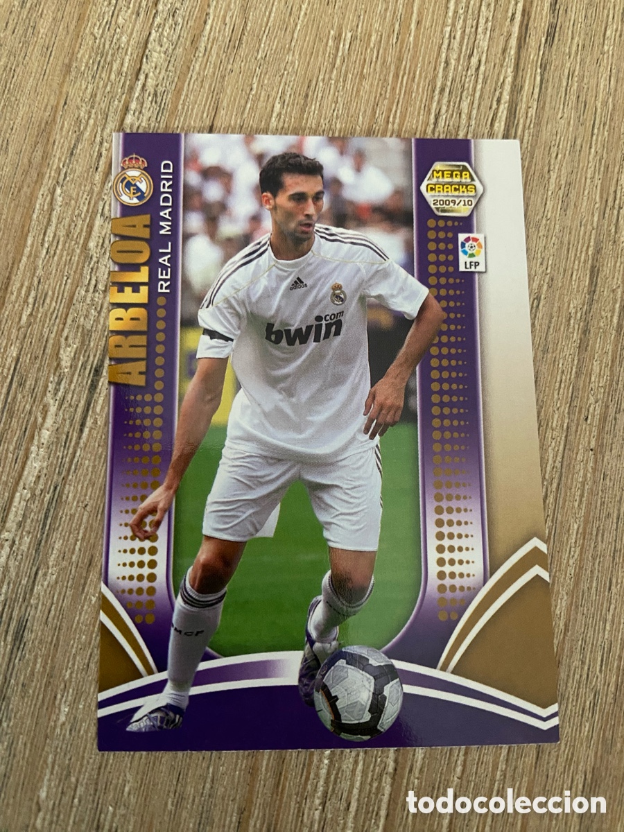 Fu&szlig;ball-Sticker: 133 Arbeloa REAL MADRID MEGACRACKS 2009 2010 PANINI 09-10 09 10
