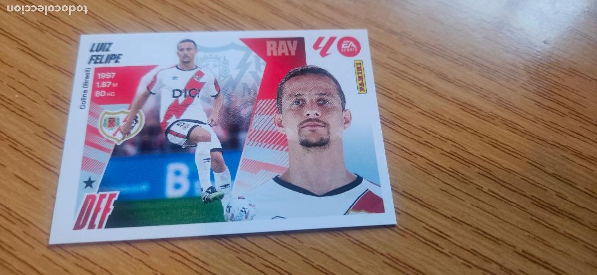 Figurine di Calcio: luiz felipe rayo vallecano fichaje 47 este 2025 206 25 26 sin pegar