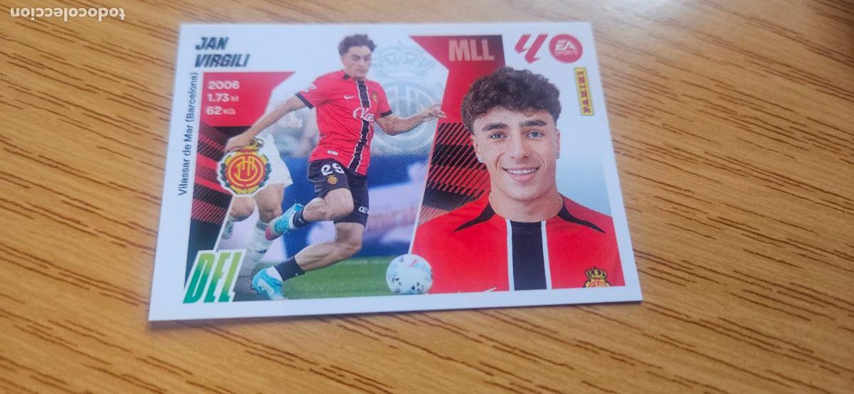 Figurine di Calcio: virgili mallorca fichaje 49 este 2025 206 25 26 sin pegar