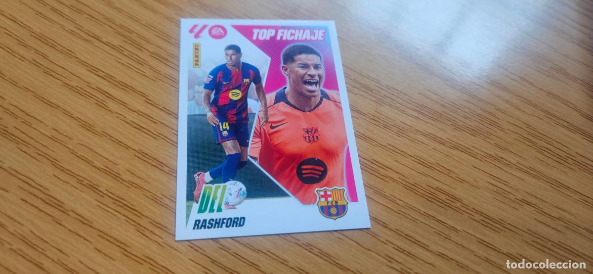 Cromos de Futebol: rashford barcelona top fichaje 69 este 2025 206 25 26 sin pegar