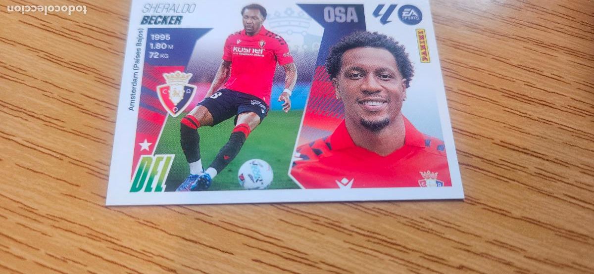 Cromos de f&uacute;tbol: osasuna becker fichaje 48 este 2025 206 25 26 sin pegar