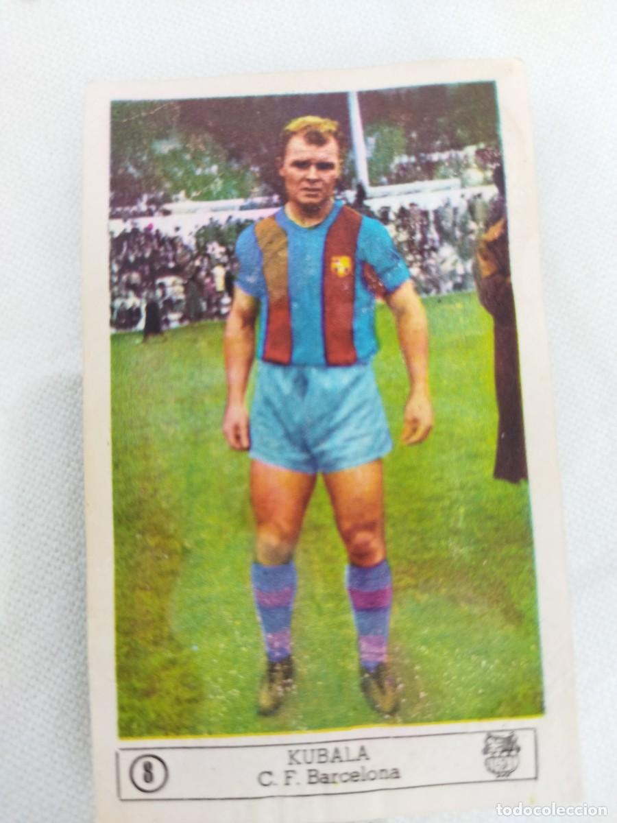 Cromos de Futebol: 1 cromo de futbol 1969 60 REAL C.F. KUBALA