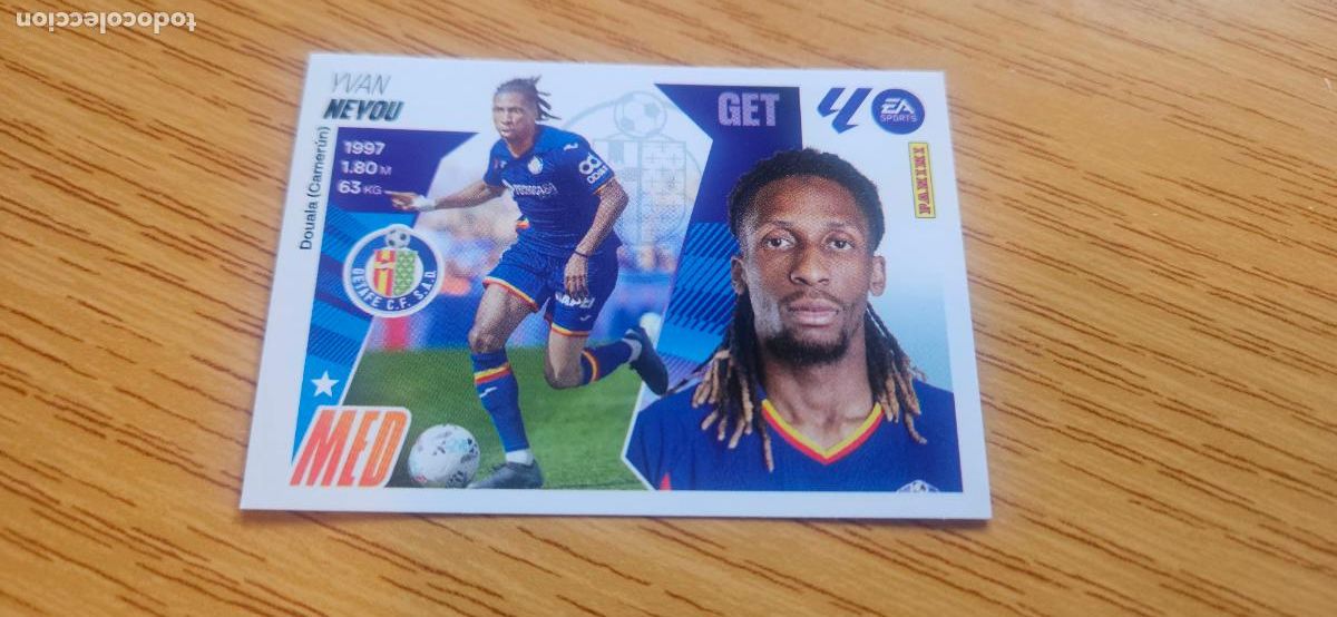 Cromos de F&uacute;tbol: neyou 13 bis getafe coloca este 2025 2026 25 26 4&ordm; edicion