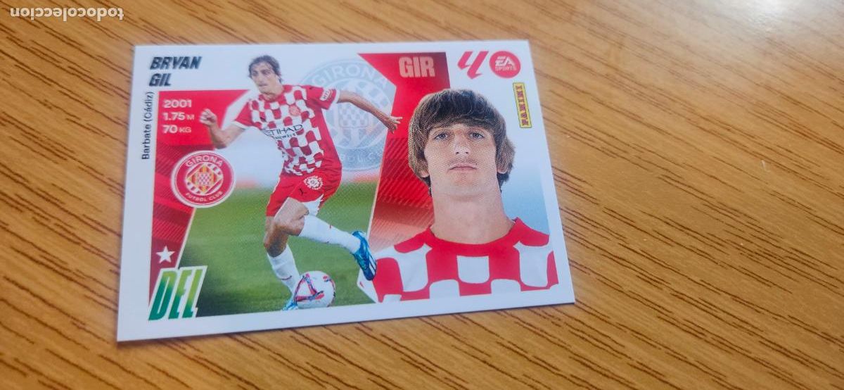 Football Stickers: bryan gil 17 bis girona coloca este 2025 2026 25 26 4&ordm; edicion