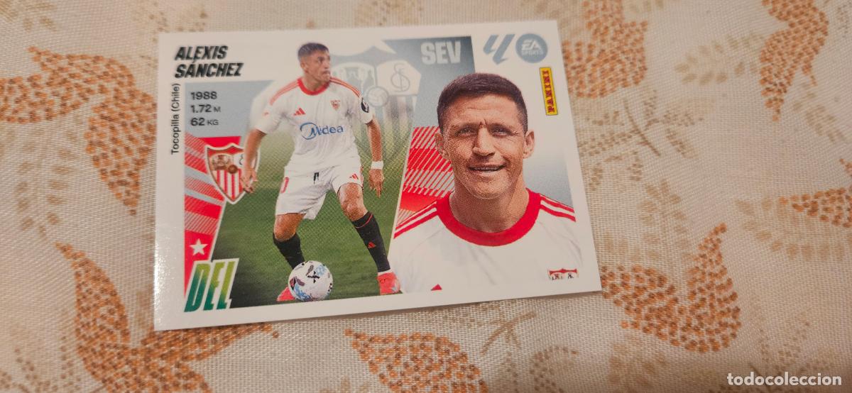 Cromos de f&uacute;tbol: alexis sanchez 18 bis sevilla coloca este 2025 2026 25 26 4&ordm; edicion
