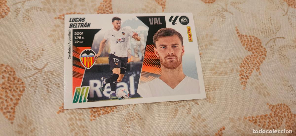 Football Stickers: lucas beltran 17 bis valencia coloca este 2025 2026 25 26 4&ordm; edicion