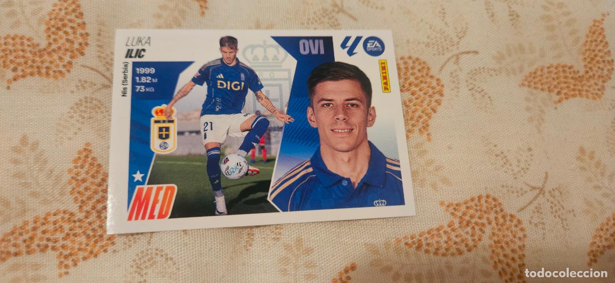 Figurine di Calcio: ilic 15 oviedo corregido con escudo este 2025 2026 25 26 4&ordm; edicion