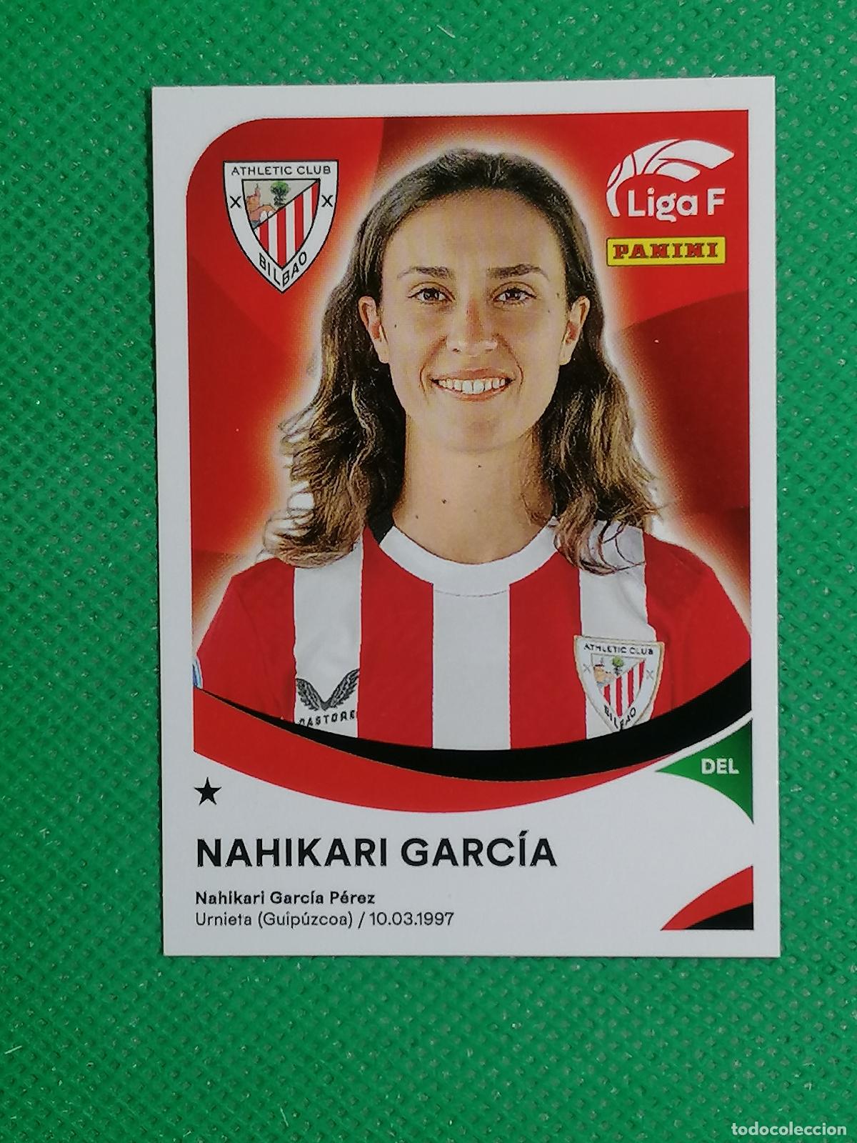 Cromos de F&uacute;tbol: 21 NAHIKARI GARCIA ATHLETIC BILBAO ⚽ PANINI LIGA F FEMENINA 2024 2025 24 25 ⚽
