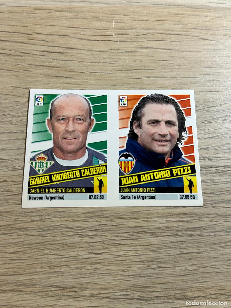 Cromos de F&uacute;tbol: ENTRENADOR - BETIS VALENCIA - n&ordm; 42 MERCADO DE INVIERNO LIGA ESTE 2013 2014 CROMO SIN PEGAR PANINI