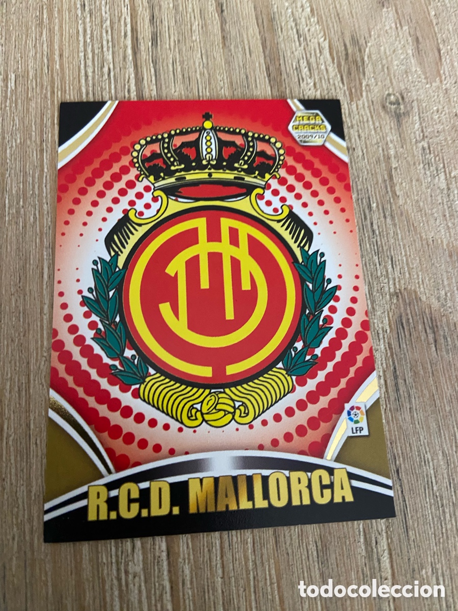 Cromos de f&uacute;tbol: 163 Escudo MALLORCA MEGACRACKS 2009 2010 PANINI 09-10 09 10