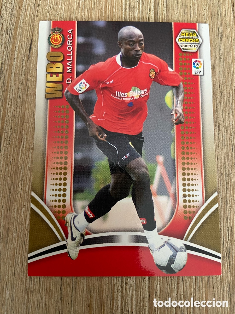 Figurine di Calcio: 177 Webo MALLORCA MEGACRACKS 2009 2010 PANINI 09-10 09 10
