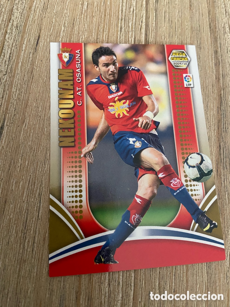 Fu&szlig;ball-Sticker: 189 Nekounam OSASUNA MEGACRACKS 2009 2010 PANINI 09-10 09 10
