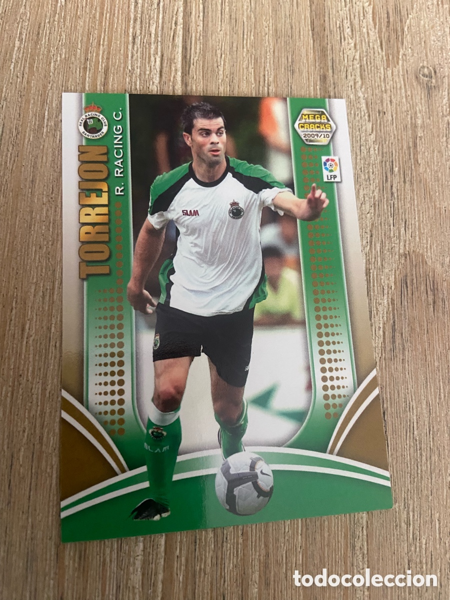 Fu&szlig;ball-Sticker: 203 Torrejon RACING DE SANTANDER MEGACRACKS 2009 2010 PANINI 09-10 09 10