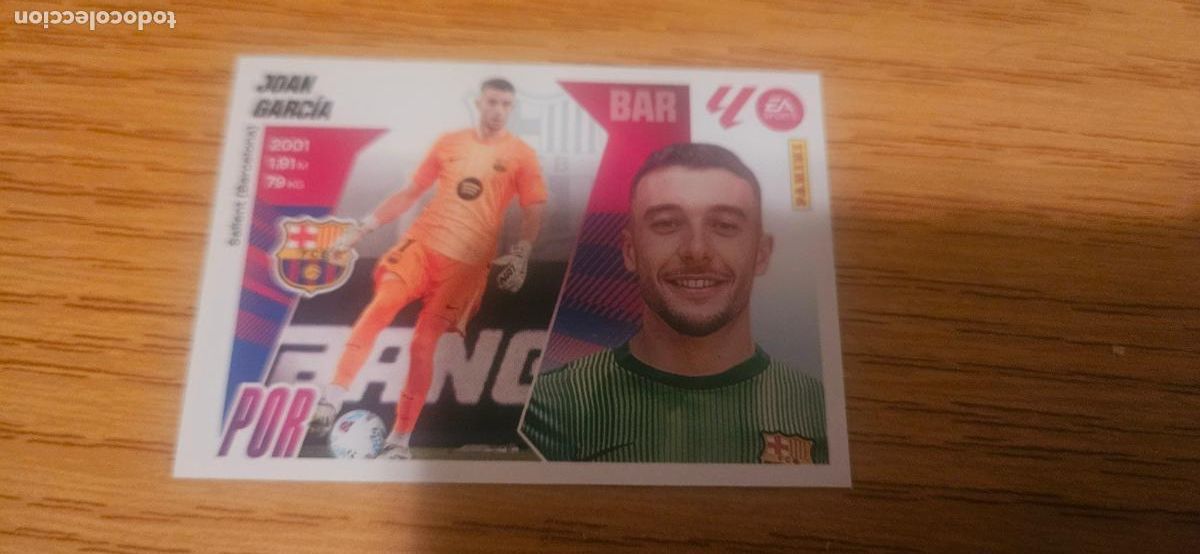Cromos de Futebol: fichaje 8 joan garcia barcelona liga este 2025 2026 26 sin pegar