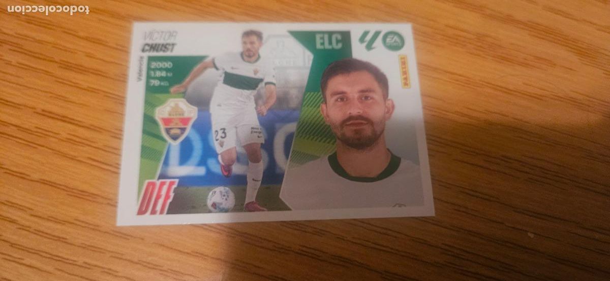 Football Stickers: fichaje 25 chust elche liga este 2025 2026 26 sin pegar