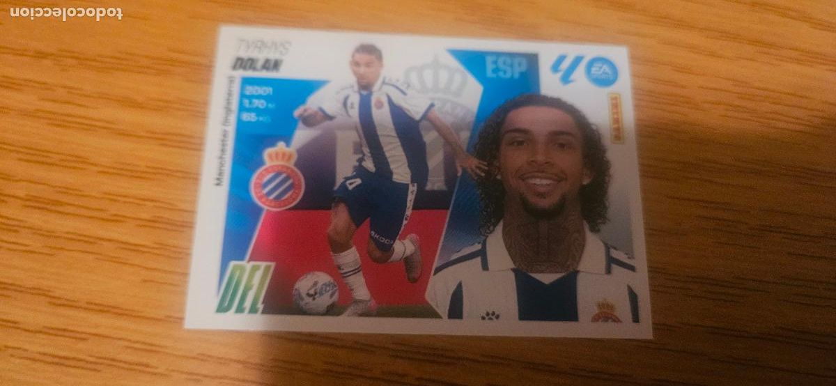 Football Stickers: fichaje 27 dolan espa&ntilde;ol liga este 2025 2026 26 sin pegar