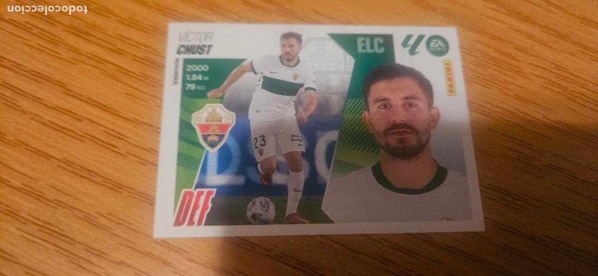Cromos de Futebol: fichaje 25 chust elche liga este 2025 2026 26 sin pegar