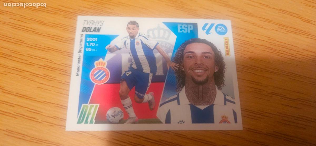 Cromos de Futebol: fichaje 27 dolan espa&ntilde;ol liga este 2025 2026 26 sin pegar