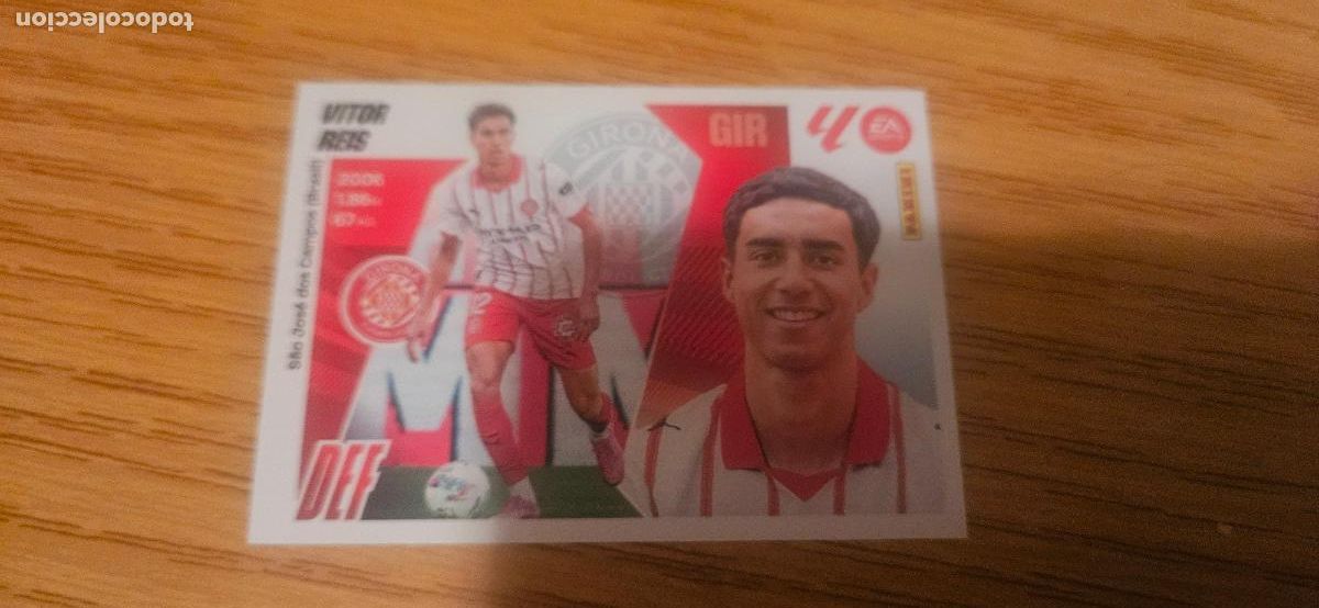 Cromos de Futebol: fichaje 28 reis girona liga este 2025 2026 26 sin pegar
