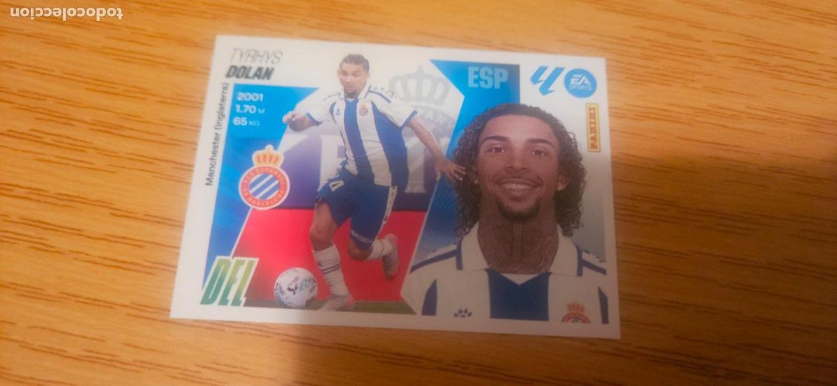 Cromos de Futebol: fichaje 27 dolan espa&ntilde;ol liga este 2025 2026 26 sin pegar