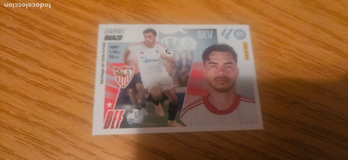 Cromos de Futebol: fichaje 26 suazo espa&ntilde;ol liga este 2025 2026 26 sin pegar