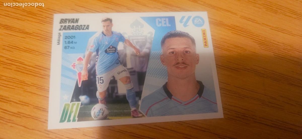 Cromos de Futebol: fichaje 31 zaragoza bryan celta liga este 2025 2026 26 sin pegar