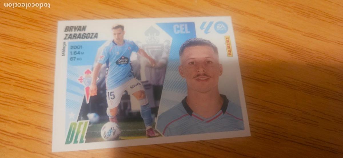 Cromos de Futebol: fichaje 31 zaragoza bryan celta liga este 2025 2026 26 sin pegar