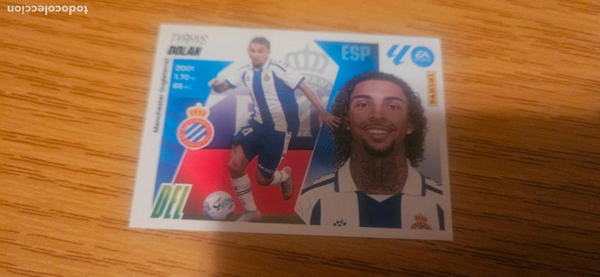 Cromos de Futebol: fichaje 27 dolan espa&ntilde;ol liga este 2025 2026 26 sin pegar