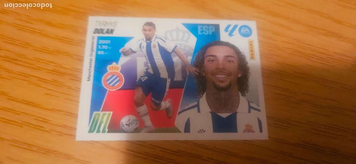 Cromos de Futebol: fichaje 27 dolan espa&ntilde;ol liga este 2025 2026 26 sin pegar
