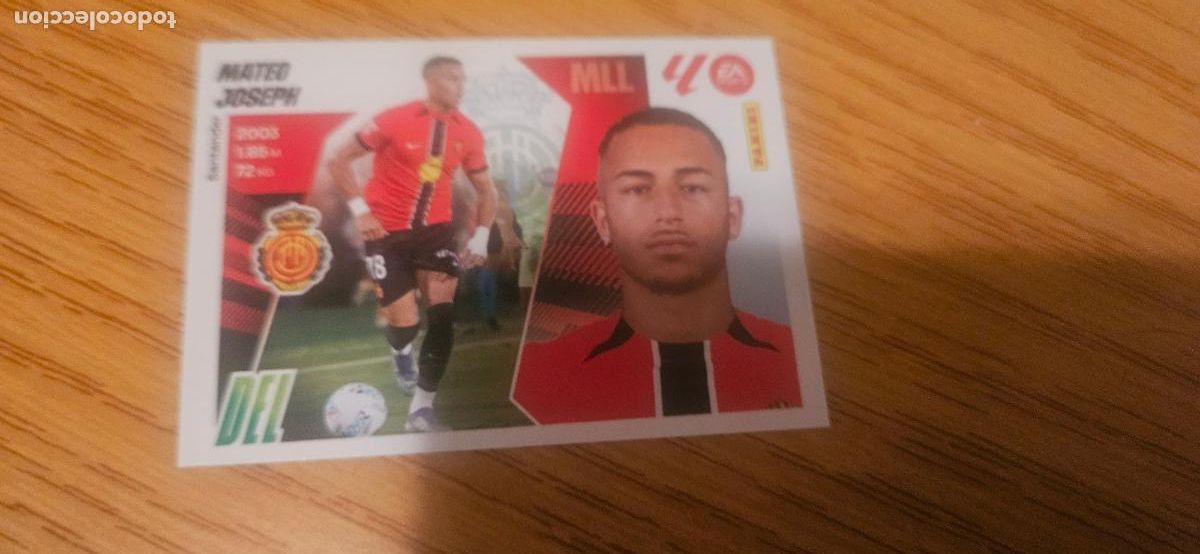 Cromos de Futebol: fichaje 33 mallorca joseph liga este 2025 2026 26 sin pegar
