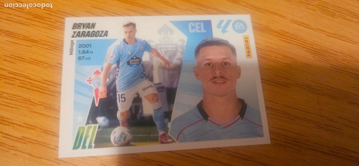 Cromos de Futebol: fichaje 31 zaragoza bryan celta liga este 2025 2026 26 sin pegar