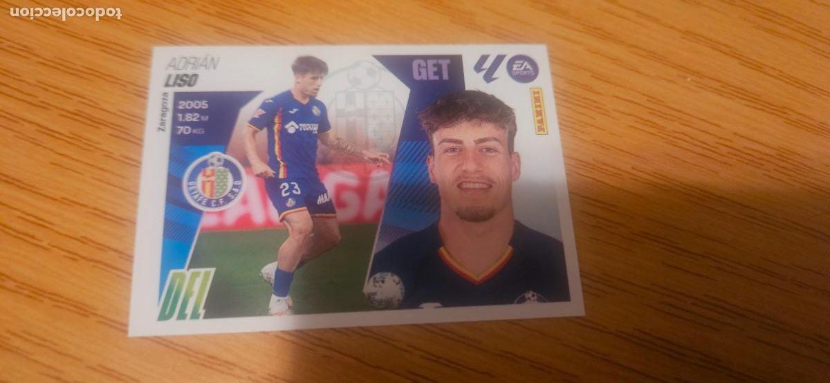 Cromos de Futebol: fichaje 34 liso getafe liga este 2025 2026 26 sin pegar