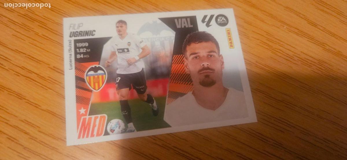 Cromos de Futebol: fichaje 37 ugrinic valencia liga este 2025 2026 26 sin pegar