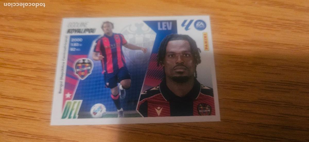 Cromos de Futebol: fichaje 43 koyalipou levante liga este 2025 2026 26 sin pegar