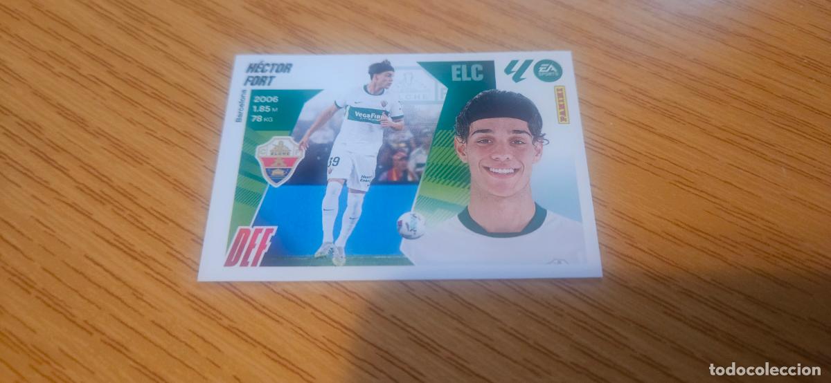 Cromos de Futebol: hector fort 6 bis elche coloca liga este 2025 2026 26 sin pegar 4&ordm;edicion