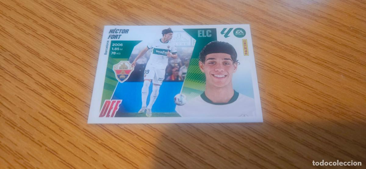 Cromos de Futebol: hector fort 6 bis elche coloca liga este 2025 2026 26 sin pegar 4&ordm;edicion