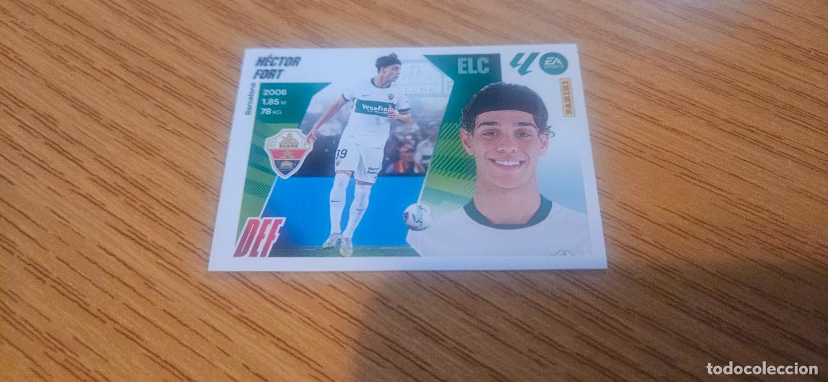 Cromos de Futebol: hector fort 6 bis elche coloca liga este 2025 2026 26 sin pegar 4&ordm;edicion