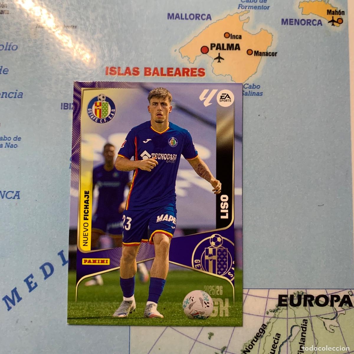 Cromos de f&uacute;tbol: Liso nuevo fichaje n&uacute;mero 479 del Getafe Megacracks 25-26 2025-2026